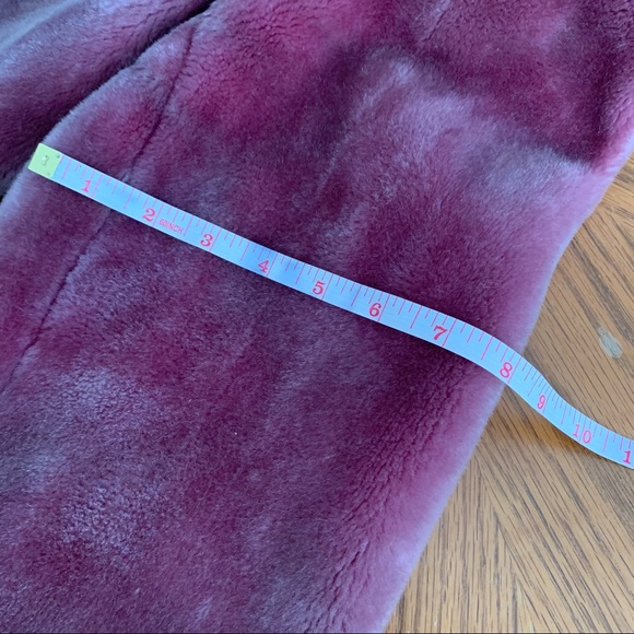 Vintage Sasson Borgazia purple fur coat - Picture 14 of 15